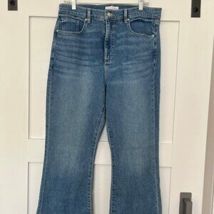 LOFT Slim Flare Denim Jeans
